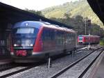 Zug-treffen in Bad Mnster am Stein.