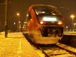 642 505 Steht vor dem HBF Leipzig als RB nach Gera 12.02.2010