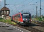 642 640 und ein weiterer 642er bei der Bereitstellung am 25.Juli 2013 als RE nach Chemnitz Hbf im Leipziger Hbf.