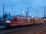 Am 25.12.2013 stand 642 220/720 als RB 26 von Stendal nach Tangermünde bereit.