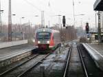 Desiro aus Haldendsleben im Bahnhof von Magdeburg am 18.01.2015