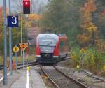 Auf der Außerfernbahn geht es zwischen Reutte in Tirol und Kempten im Allgäu sehr gemächlich zu.