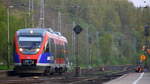 Die Euregiobahn (RB20) kommt aus Düren nach Herzogenrath,Stolberg-Rheinland(Hbf) und kommt aus Richtung Aachen-West,Laurensberg,Richterich und hält in Kohlscheid und fährt in Richtung