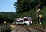 Von 1999 bis 2005 bediente die DME die Volmetalbahn im Sauerland. Talent der DME in Runmmenohl