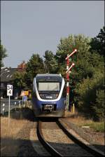 Vom 22.06.2009 bis zum 26.06.2009 war Lehrgang in Warendorf. Natrlich ist die Fotografie auch nicht zu kurz gekommen.... VT715 ist als NWB81558 (RB67  Der WARENDORFER ) nach Bielefeld Hbf unterwegs. Hier wird das Einfahrtsignal von Beelen passiert. (22.06.2009)