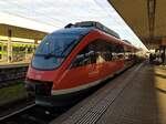 DB Regio 644 033 kam als RB von Lauchingen in den Basel badischen Bahnhof rein Datum 21.10.24