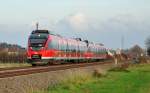 644 044 RE22 nach Trier Hbf in Euskirchen-Elsig - 20.11.2011