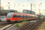 DB Regio 644 538-0 mit 644 064-7 in Kln Deutz am 14.4.2012 