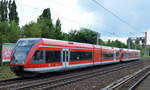RB66 nach Szczecin Główny (Polen) mit DB Regio  646 007-3 +  646 XXX-X  am 19.08.20 Durchfahrt Berlin-Blankenburg Richtung Bernau.