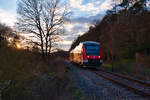 648 307 als RB 58863 von Markt Erlbach nach Fürth (Bay) Hbf bei Eschenbach, 07.04.2019