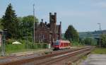 648 xxx als RB 14218 Bad Harzburg - Holzminden, am 03.06.2011 in Stadtoldendorf