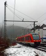 Hier im Regen und Nebel, bald ist der letzte Schnee dahin geschmolzen.