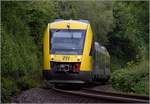 VT 202.1 alias 648 402-5 der HLB bei Königstein. Mai 2018.