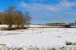 OPB 79726 (Regensburg Hbf - Marktredwitz) kurz vor Wiesau (Oberpf), 31.12.2020