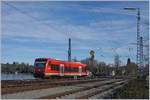 Der DB VT 650 020 (UIC 9580 0 650 020-0 D-DB) erreicht Lindau Hbf. 

17. März 2019