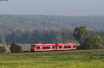 650 105-9 und 650 115-8 als RB 22350 (Ulm Hbf-Ehingen(Donau) bei Allmendingen 17.5.19
