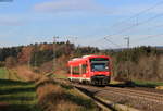 650 306-3 als RB 22222 (Horb-Pforzheim Hbf) bei Eutingen 15.11.20