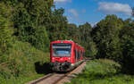 650 006 und 650 001 als S 74444 (Stockach – Radolfzell) bei Nenzingen 18.9.24