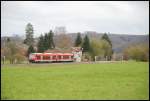 Zwei 650er sind unterwegs nach Crailsheim. Aufgenommen am 19.04.08 bei Oberkochen.