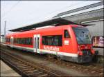 650 302 steht am 04.11.2006 abfahrbereit nach Tbingen in Karlsruhe Hauptbahnhof.