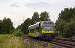 650 722 erreicht am 21.06.18 Marktleuthen. Von Bad Steben aus war der RegioShuttle unterwegs nach Bayreuth.