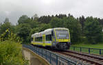 650 734 war am 22.06.18 von Hof aus unterwegs nach Selb Stadt.