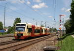 VT 236 und VT 248 als HzL 88616 (Rottweil-Bräunlingen Bf) bei Villingen 3.6.19