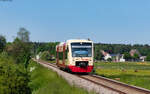 VT 246 als SWE 69722 (Rottweil - Bräunlingen Bf) bei Zollhaus 29.5.23