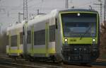 Agilis VT650 706 und 704 (Ostdeutsche Eisenbahn) am 25.3.11 in Ratingen-Lintorf