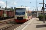 VT 232 der HzL nach Trossingen/Stadt in Villingen am 16.08.2011