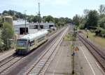 Acht Jahre spter fhrt agilis-VT 650 722 als RB nach Bad Steben in Oberkotzau ein. (19.6.12)