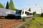 VT 6.003 der RTB als RB39 nach Mönchengladbach in Rheydt Hbf. 5.5.2014