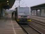 Burgenlandbahn 672 918-0  Finnebahn  als RB nach Zeitz im Bahnhof Weienfels; 17.12.2007