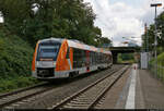 Die Privatbahn Abellio hatte während der GDL-Streiks ihren Verkehr aufrechterhalten. Fast pünktlich dieselt 1648 916-2 (Alstom Coradia LINT 41) am Hp Halle Dessauer Brücke vorbei. Er trägt Werbung für die Nahverkehrsservice Sachsen-Anhalt GmbH (NASA) und hebt sich dadurch von allen anderen Triebzügen ab.

🧰 Abellio Rail Mitteldeutschland GmbH
🚝 RE 75728 (RE4) Halle(Saale)Hbf–Halberstadt
🚩 Bahnstrecke Halle–Vienenburg (KBS 330)
🕓 24.8.2021 | 12:52 Uhr