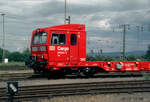 Von der Baureihe 690 – Cargo Sprinter – wurden von Windhoff nur vier Exemplare gebaut. Die Aufnahme des 690 003 entstand am 28.06.1998 am Bw. Mannheim