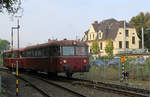 Eifelbahn Verkehrsgesellschaft 998 800 + 798 760 // Frechen Gbf // 14. September 2014
