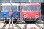 5081.019 und 798.706 waren ein begehrtes Fotomotiv am 29. Juni 2026 in Ampflwang.