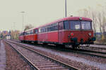 Uerdinger Schienenbusse in Freudenstadt (Oktober 1986)