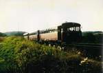 27.August 1991 Vt 798 757+998 786 +998 743 von Bf. Horb nach Bf.Eutingen als Lto kurz vor Eutingen in der Abendsonne