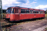 Der noch in Betriebsdienst befindliche 798 723 (MAN 1960) am 28.08.1993 im Bw. Heidelberg.