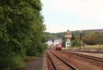 798 304-4 der Wisentatalbahn fuhr am 13.09.15 von Schleiz nach Gera zu den verkehrshistorischen Tagen. Hier zu sehen in Plauen/V. unterer Bahnhof bei der Rückfahrt.