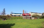 Am 05.05.16 pendelte die Wiesentatalbahn von Schleiz-West nach Schönberg/V.