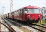 Der Revier-Sprinter der HEG anllich der Revier-Rundfahrt am 31.03.2007 bei einem Zwischenhalt im Stadthafen Gelsenkirchen.