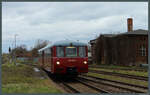 Zum Frühjahrsfest pendeln 172 132-3 und 172 171-1 am 02.04.2023 zwischen Staßfurt Pbf und dem Bahnbetriebswerk.