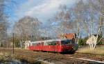 Am 16.12.12 verlassen beide Ferkeltaxen Altenhain in Richtung Zielbahnhof Trebsen.