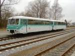 7.02.2009 Zinnowitz, 722 201-0 und 972 201-0