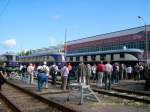 Alle 3 SVTs in Delitzsch am 30.08.08. Einer der drei steht eigentlich auf dem Museumsgleis im Leipziger Hbf.