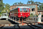 Verbrennungstriebwagen 186 258-0 (VT 135 110) der Traditionsgemeinschaft Bw Halle P e.V.