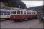 Hüinghausen am 19.9.1993 Märkische Museums Eisenbahn: VT 1 Talbot ex Inselbahn Juist