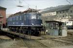 118 039 auf Drehscheibe Bw Würzburg 14.04.84